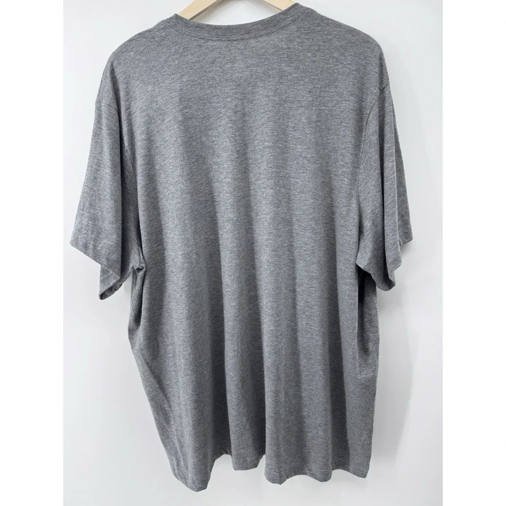The Nike Tee Syracuse Orange T-Shirt Grey Athletic Men's XXL NWT
